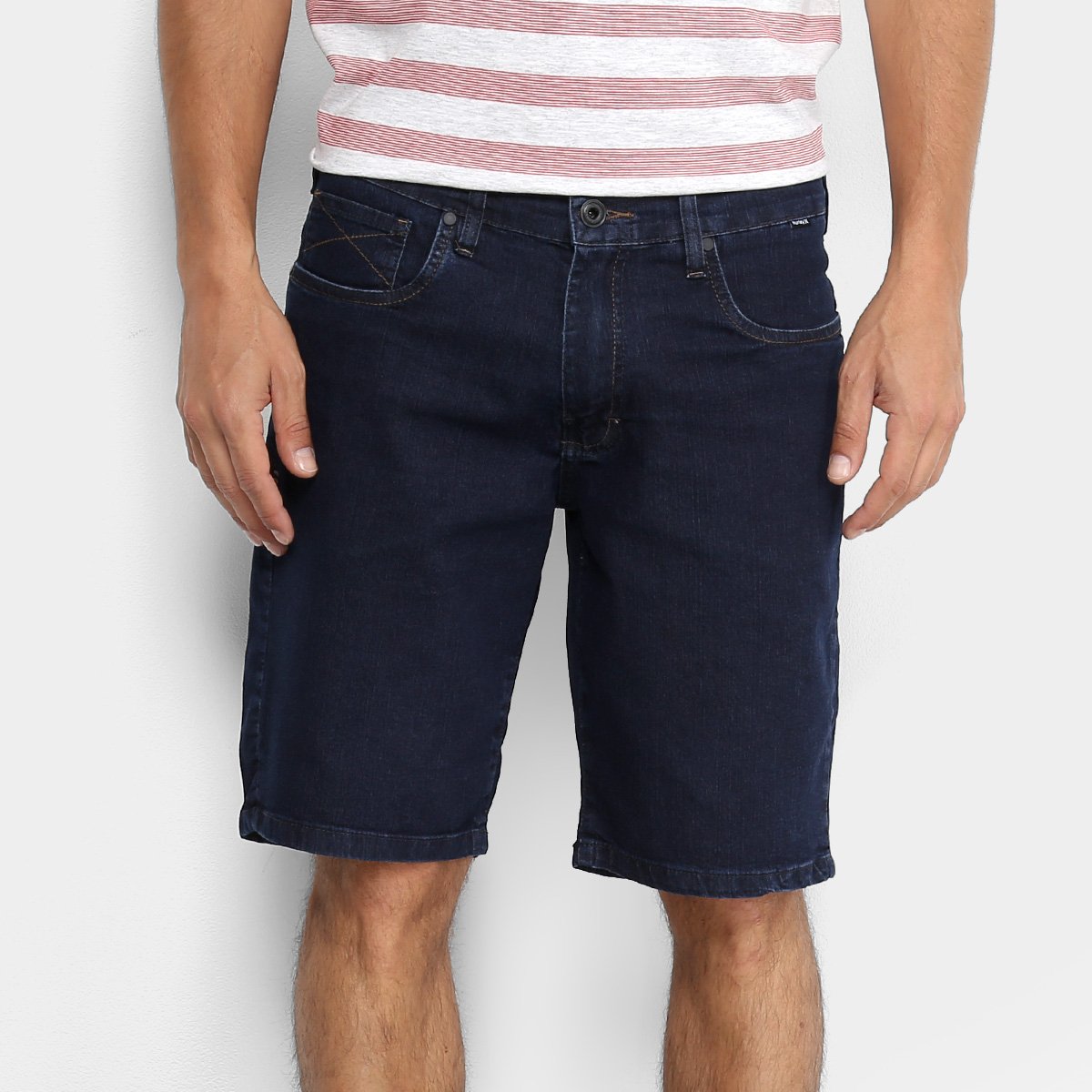 bermuda jeans masculina hurley